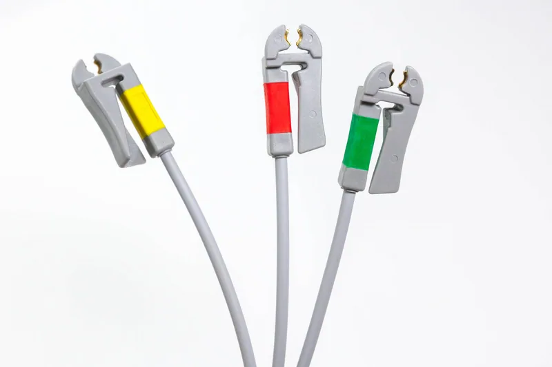 3 Kanallı EKG Klips MultiLink IEC CareFusion Kablosu — 2. görsel | Medikal Parça Getir