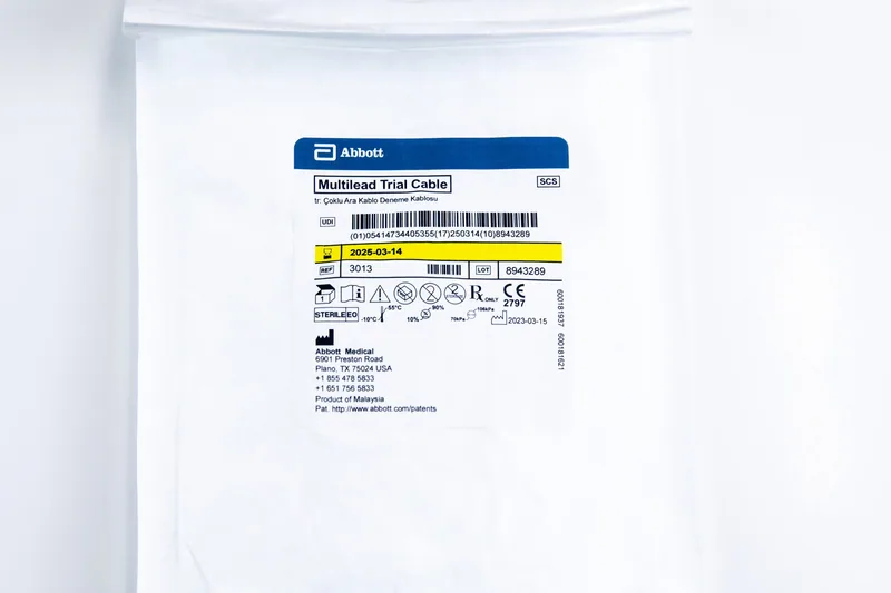 Abbott Test Çok Elektrotlu SCS Multilead Trial Cable 3013 Kablosu — 3. görsel | Medikal Parça Getir