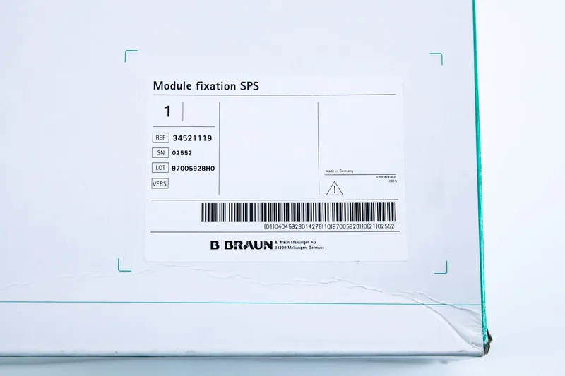 B. Braun 34521119 Fixation SPS Montaj Pompa Space Modülü — 8. görsel | Medikal Parça Getir