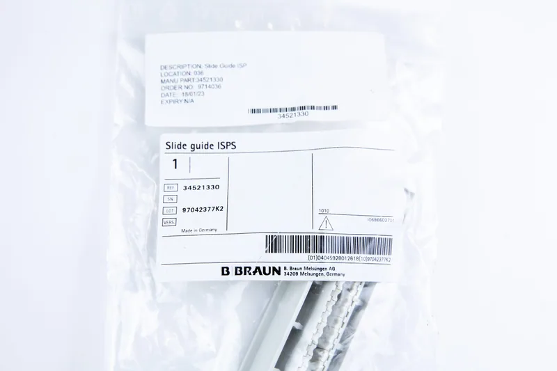 B. Braun 34521330 İnfüzyon Pompası ISP Sürgülü Kılavuzu — 3. görsel | Medikal Parça Getir