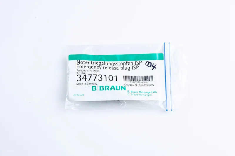 B. Braun 34773101 İnfüzyon Pompası uk Acil Fişi — 3. görsel | Medikal Parça Getir