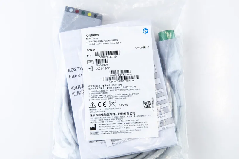Datascope EV6201 Hasta Başı Monitörü 0010-30-42719 Ana EKG 3/5 Kanallı 12-pin — 5. görsel | Medikal Parça Getir