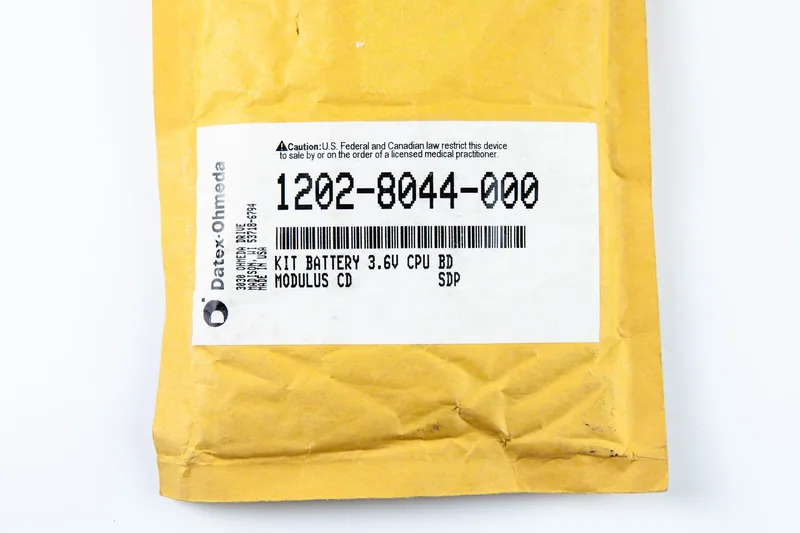 Datex-Ohmeda Anestezi Modulus CD 1202-8044-000 Batarya İşlemci 3.6V Cihazı — 3. görsel | Medikal Parça Getir
