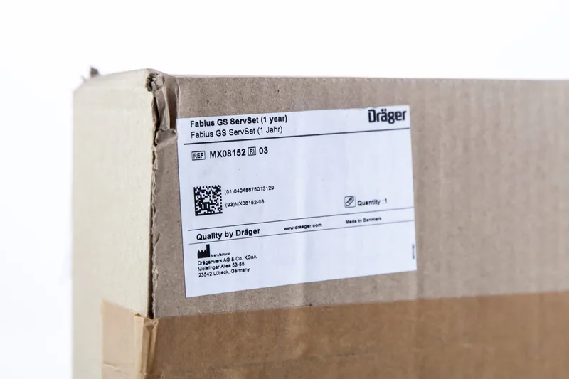 Drager MX08152 Fabius GS ServSet Servis Seti — 4. görsel | Medikal Parça Getir
