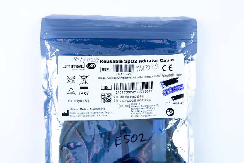 Drager U710X-23 Drager-Oximed OxiMax Unimed Adaptör SpO2 Kablosu — 4. görsel | Medikal Parça Getir