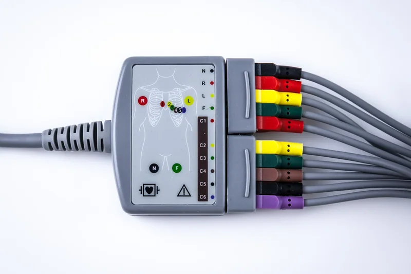 EKG 10 Kanallı Çıtçıt Kablosu — 3. görsel | Medikal Parça Getir