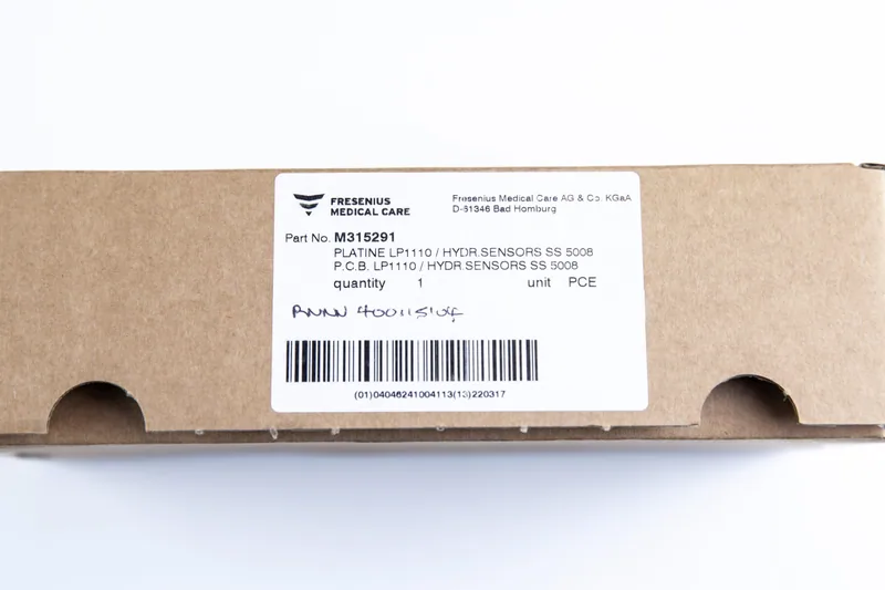 Fresenius M315291 Sensör Hidrolik 5008 Plakası — 3. görsel | Medikal Parça Getir