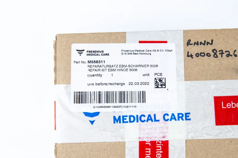 Fresenius M558311 Diyaliz Cihazı 5008 Servis Seti Onarım EBM Menteşesi — 4. görsel | Medikal Parça Getir