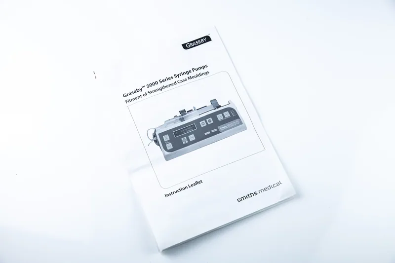 Graseby 3000 Serisi Syringe Pump Arka Kasa Pompası — 5. görsel | Medikal Parça Getir