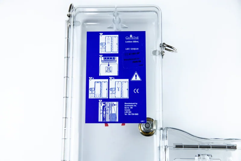 Hospira Gemstar Lockbox 500 ml Box Kutusu — 3. görsel | Medikal Parça Getir