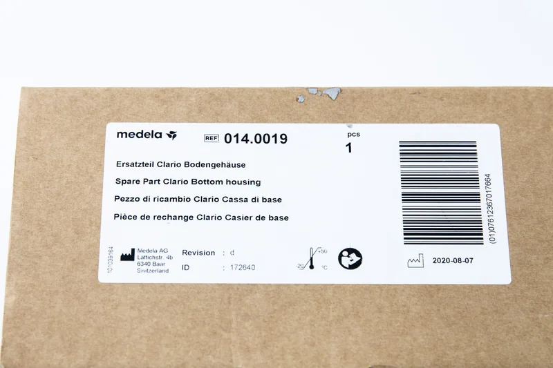 Medela Emiş Clario Toni 014.019 200.8337 Taban Kasa Pompası — 5. görsel | Medikal Parça Getir