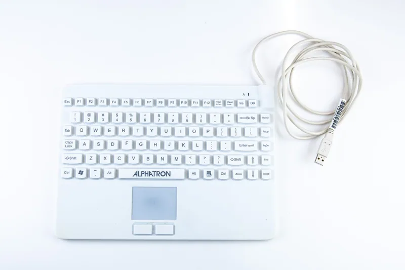 Medikal Alphatron Man and Machine Slim Cool PLUS touchpad USB Klavyesi — 2. görsel | Medikal Parça Getir