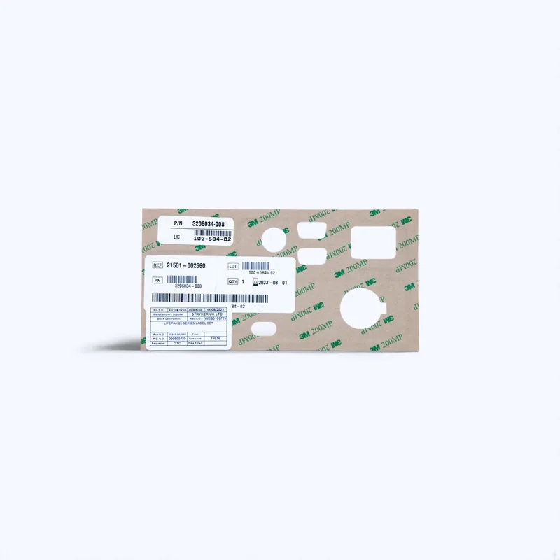 Medtronic PHYSIO-CONTROL 20e Defibrilatör Physio Control LIFEPAK Etiket — 2. görsel | Medikal Parça Getir