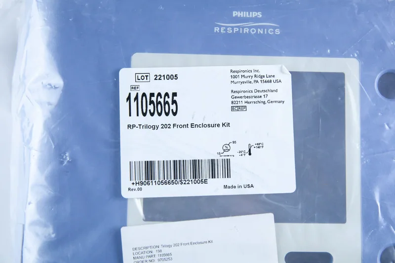 Philips 1105665 Respironics Trilogy 202 Ön Kasası — 3. görsel | Medikal Parça Getir