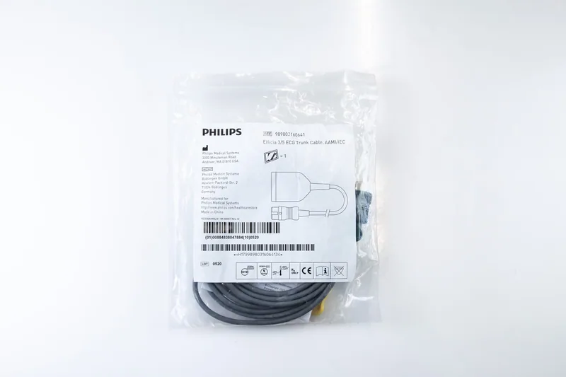 Philips 989803160641 CM10 Efficia Ana EKG 3/5 AAMI/IEC Kablosu — 5. görsel | Medikal Parça Getir