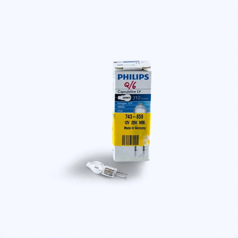 Philips Halojen Ampul 310 Lümen 12V 20W | Medikal Parça Getir