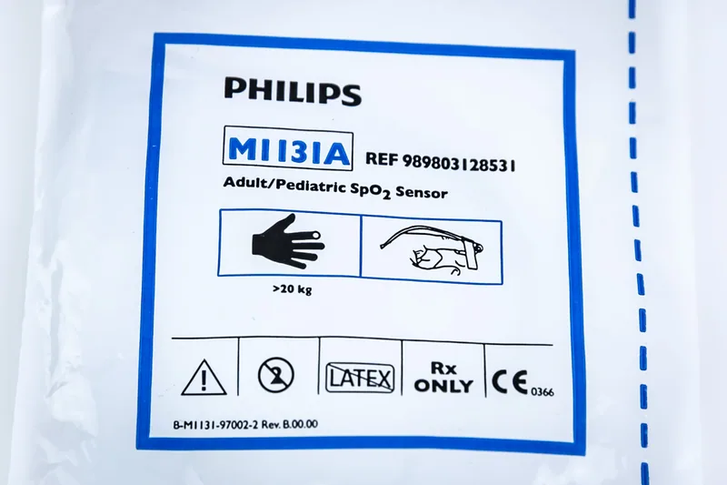 Philips M1131A SpO2 Satürasyon Sensörü — 5. görsel | Medikal Parça Getir