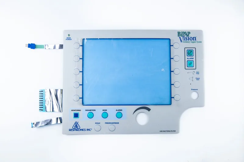 Philips Ventilatör BiPAP Vision Ön Panel Tuşu — 2. görsel | Medikal Parça Getir
