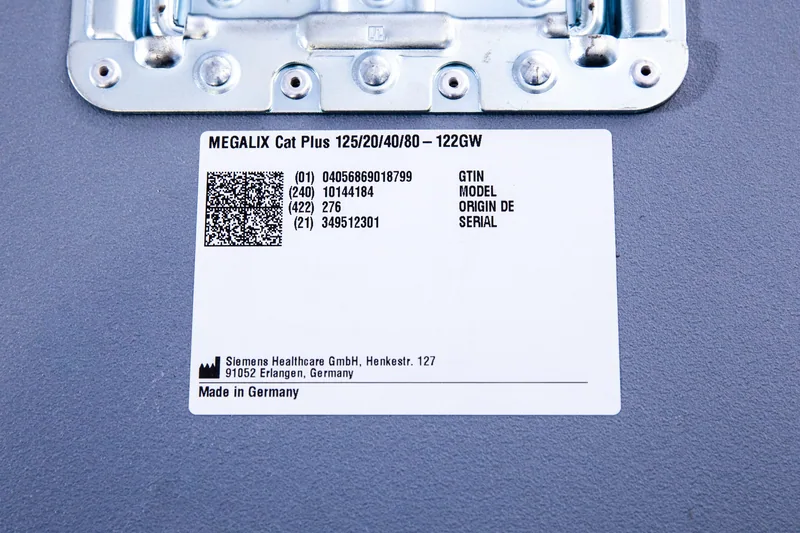 Siemens 125/20/40/80-122GW 10144184 Anjiyografi MEGALIX Cat Plus Röntgen — 6. görsel | Medikal Parça Getir