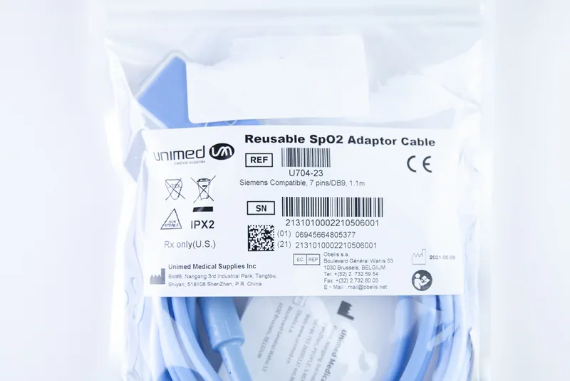 Siemens U704-23 Unimed Adaptör SpO2 Kablosu — 4. görsel | Medikal Parça Getir