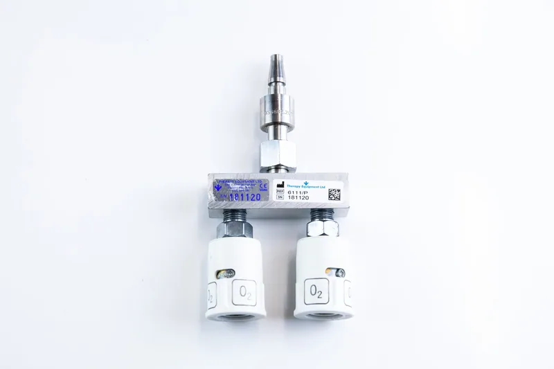 Therapy Equipment Ltd BS5682 6111/P Dağıtıcı Oksijen 2 Çıkış Adaptörü — 4. görsel | Medikal Parça Getir