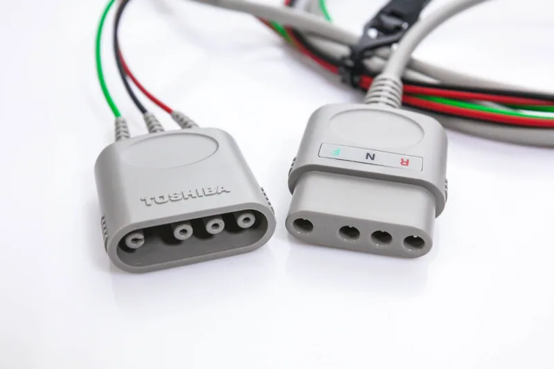 Toshiba Ana Gövde Kablosu EKG 3 Kanallı Klips — 4. görsel | Medikal Parça Getir