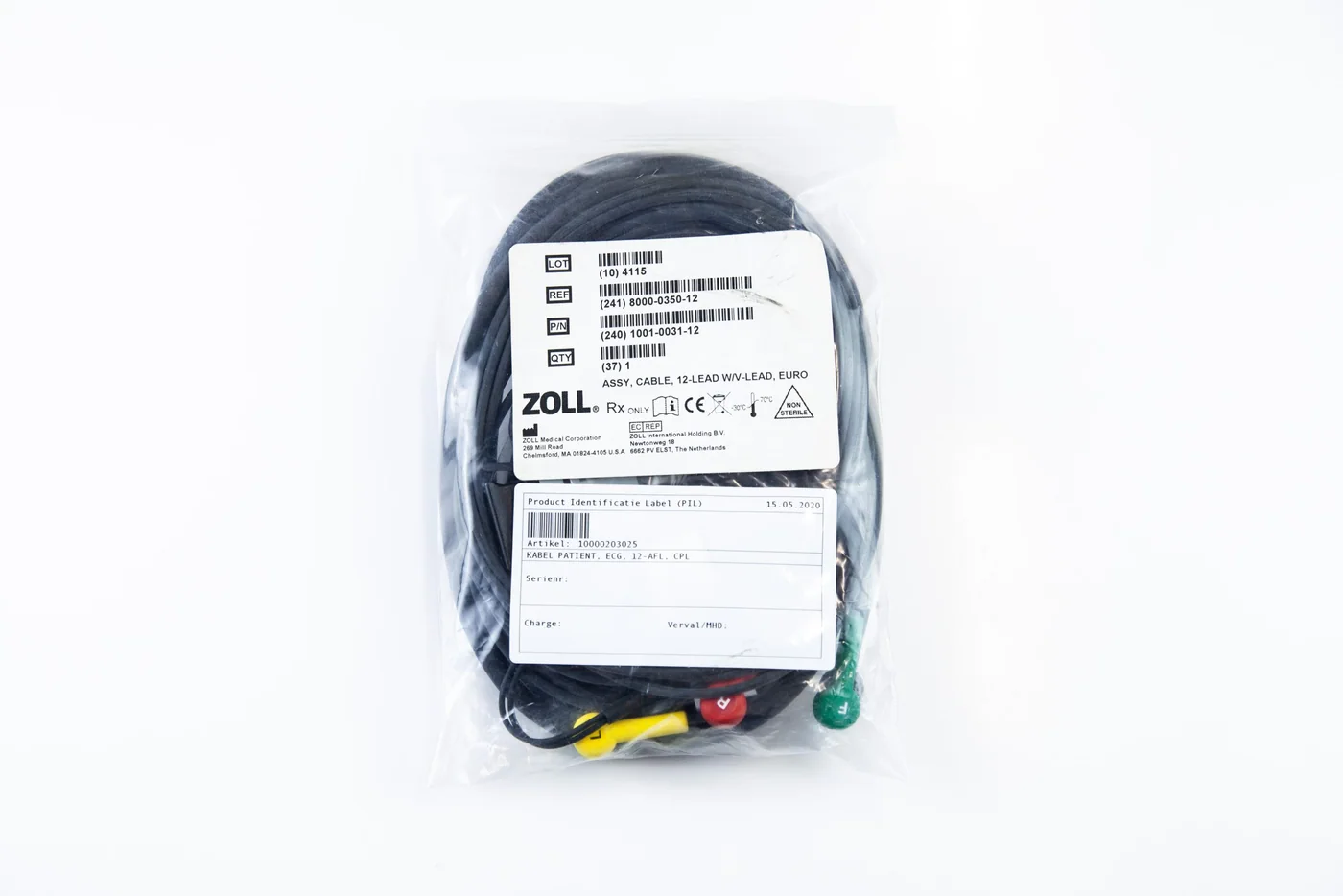 Zoll 8000-0350-12 EKG Serisi Kablosu | Medikal Parça Getir