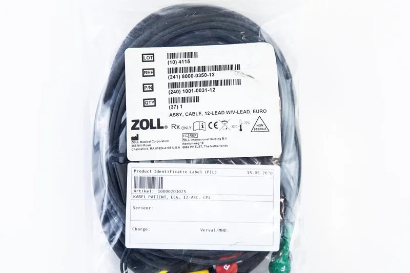 Zoll 8000-0350-12 EKG Serisi Kablosu — 6. görsel | Medikal Parça Getir